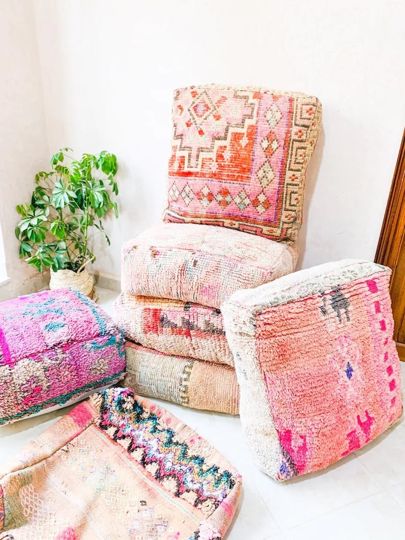 Moroccan seat hot sale cushions