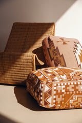 Woven Floor Cushion Cover