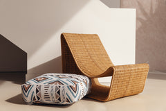 Woven Floor Cushion Cover