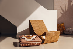 Woven Floor Cushion Cover