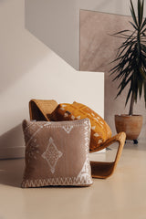 Woven Floor Cushion Cover