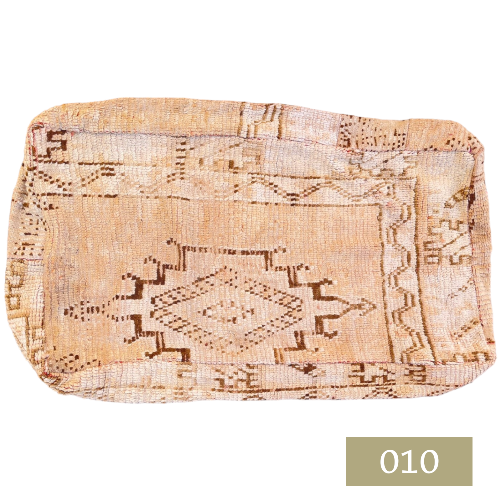 Moroccan Vintage Floor Cushion Pouf Large Rectangle