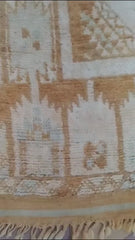 Vintage Moroccan Rug - Golden Hour