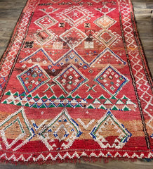 Vintage Moroccan Rug - Kotoubia