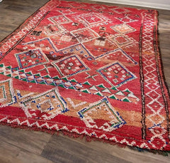 Vintage Moroccan Rug - Kotoubia