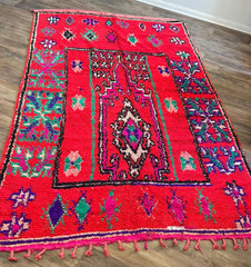 Vintage Moroccan Rug - Helwa