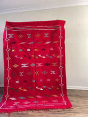 Kilim Rug - Red -245cm x 140cm