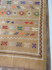 Kilim Rug - Camel - 245cm x 140cm