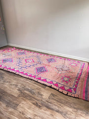 Vintage Boujaad Moroccan Rug 340 x 140 - Ait Berber