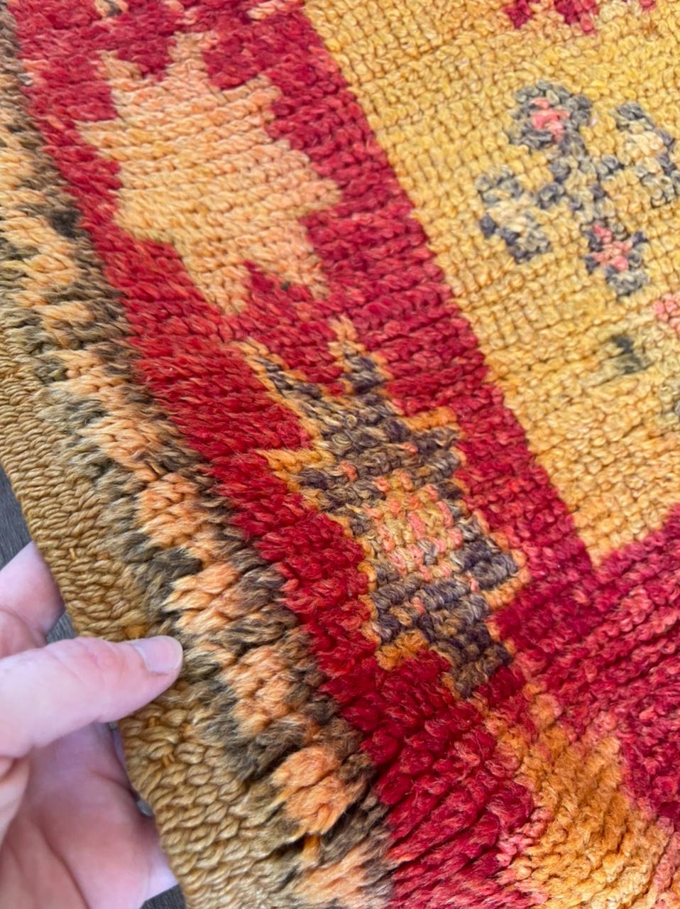 Vintage Boujaad Moroccan Rug -245cm x 130cm - Medina