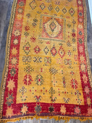 Vintage Boujaad Moroccan Rug -245cm x 130cm - Medina