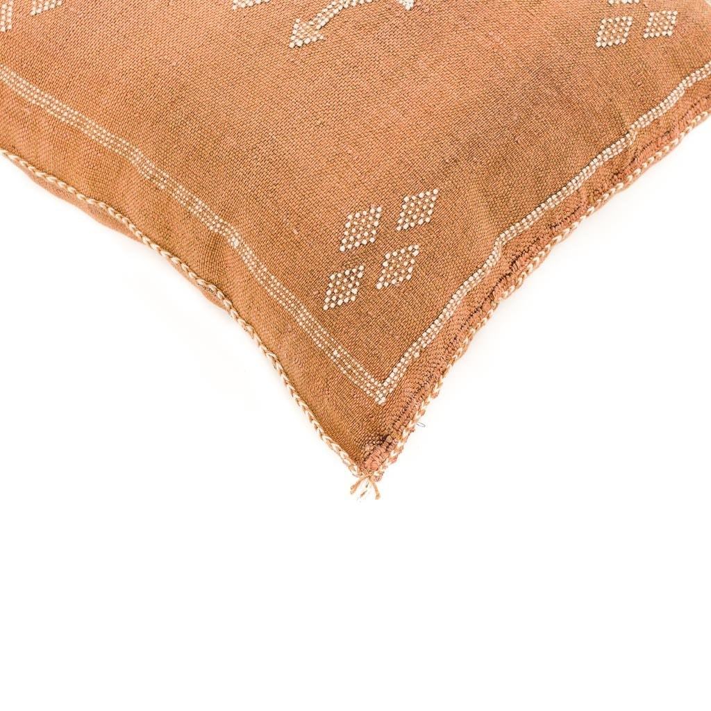 Cactus Silk Cushion Orange