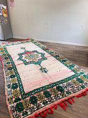 Vintage Boujaad Moroccan Rug - 360cm x 177cm - Aman