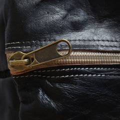 Moroccan Ottoman Pouf Leather